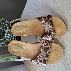 Dr. Scholl's Original wooden exercise sandals